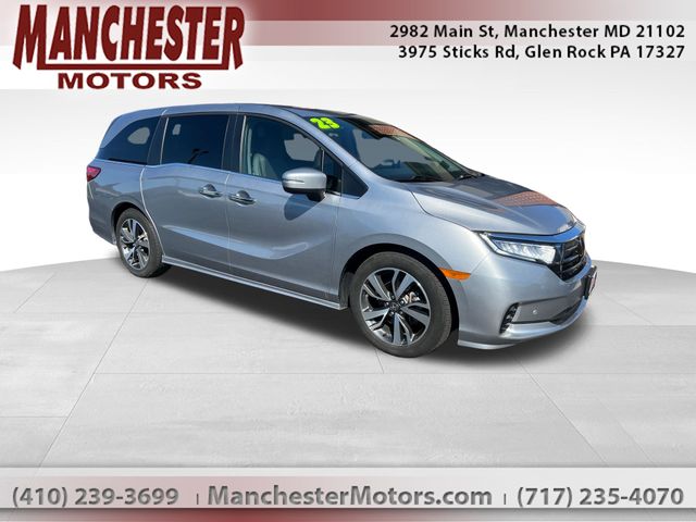 Lunar Silver Metallic 2023 Honda Odyssey Touring FWD Minivan Front-Wheel Drive Automatic