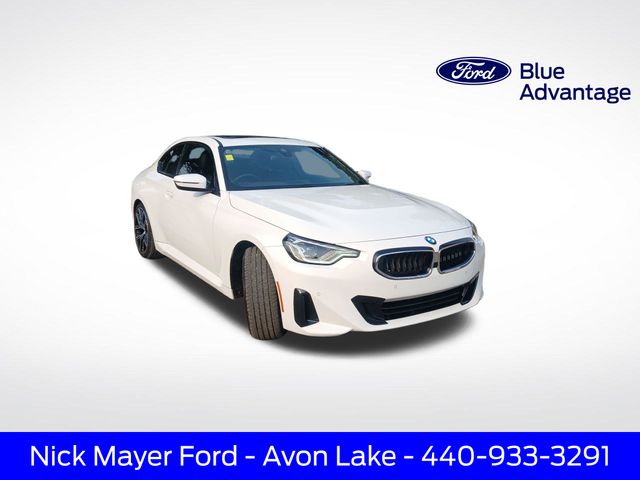 Alpine White 2023 BMW 2 Series Coupe Rear-Wheel Drive 8-Speed Automatic