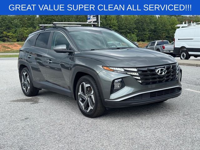 Gray 2022 Hyundai Tucson SUV / Crossover Front-Wheel Drive 8-Speed Automatic
