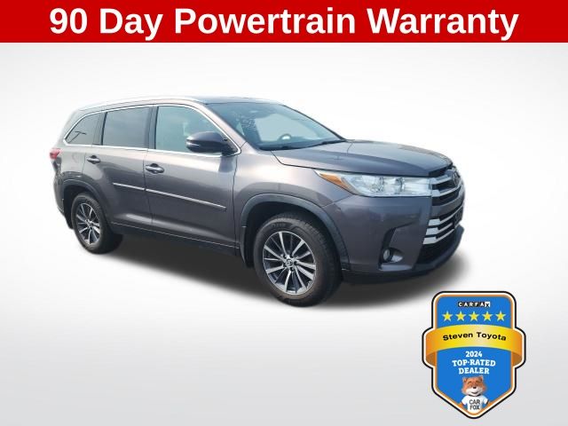 Predawn Gray Mica 2019 Toyota Highlander SUV / Crossover All-Wheel Drive 8-Speed Automatic