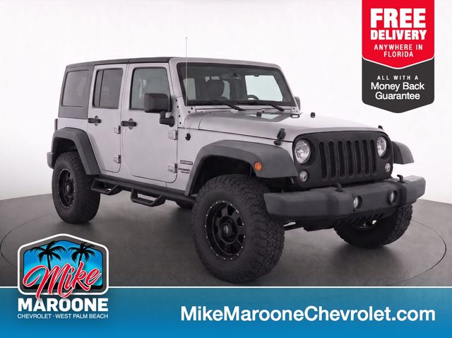 Billet Silver Metallic Clearcoat 2018 Jeep Wrangler SUV / Crossover Four-Wheel Drive 5-Speed Automatic