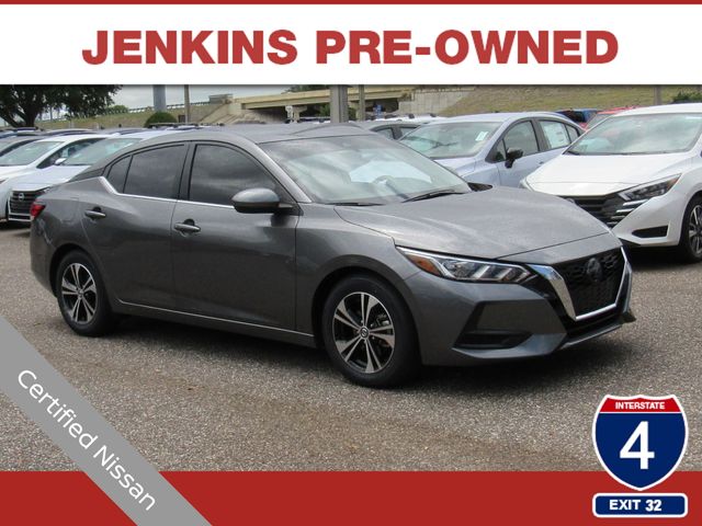 Gray (Gun Metallic) 2023 Nissan Sentra Sedan Front-Wheel Drive Continuously Variable Transmission