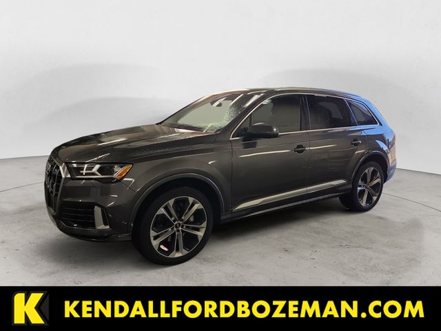 Gray Metallic 2021 Audi Q7 quattro Premium Plus 55 TFSI SUV / Crossover All-Wheel Drive 8-Speed Automatic