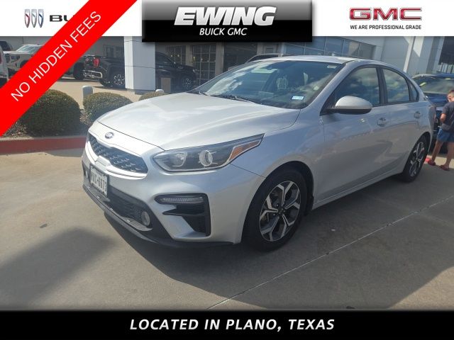 Silky Silver 2020 Kia Forte Sedan Front-Wheel Drive Continuously Variable Transmission