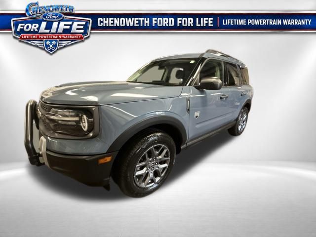 Blue (Azure Gray Metallic Tri-Coat) 2025 Ford Bronco Sport SUV / Crossover All-Wheel Drive 8-Speed Automatic
