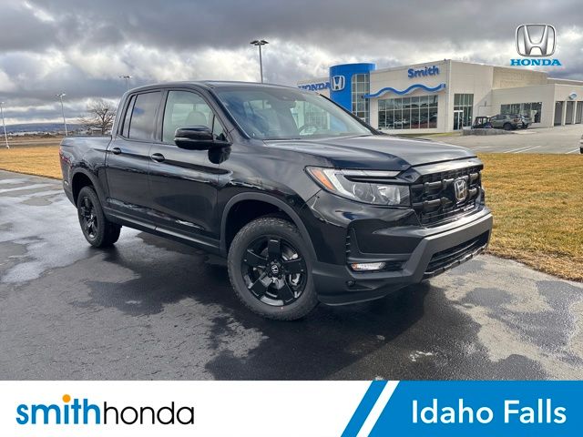Crystal Black Pearl 2026 Honda Ridgeline Pickup Truck All-Wheel Drive 9-Speed Automatic