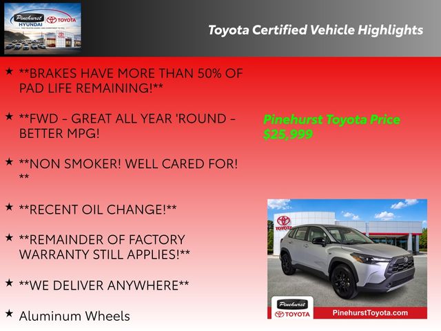 Used 2026 Toyota Corolla Cross SUV
