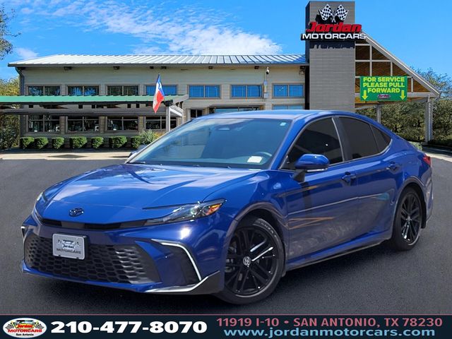 Reservoir Blue 2025 Toyota Camry Sedan Front-Wheel Drive Continuously Variable Transmission