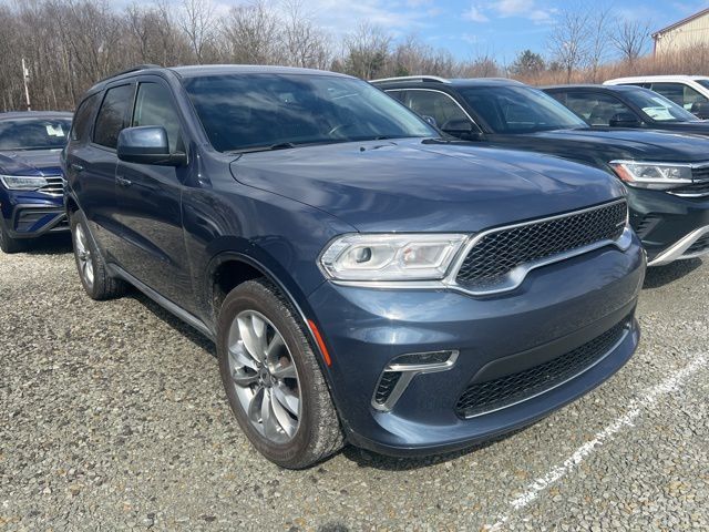 Reactor Blue Pearlcoat 2021 Dodge Durango SXT Plus AWD SUV / Crossover All-Wheel Drive 8-Speed Automatic