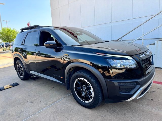 Super Black 2023 Nissan Pathfinder Rock Creek 4WD SUV / Crossover All-Wheel Drive 9-Speed Automatic