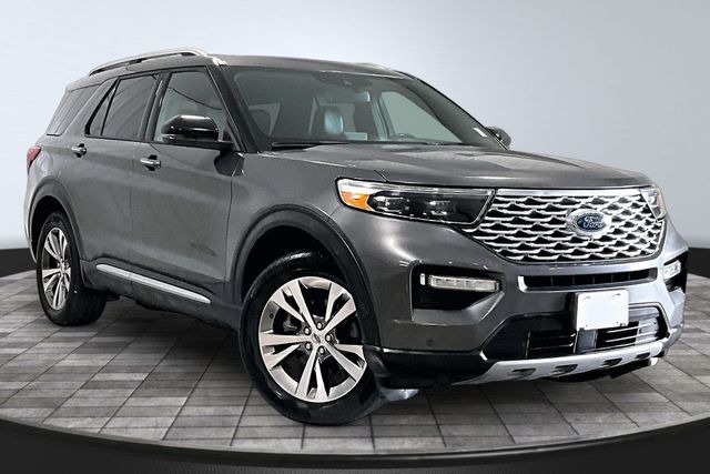 Gray (Magnetic) 2020 Ford Explorer SUV / Crossover All-Wheel Drive Automatic