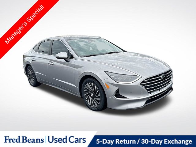 Curated Silver 2023 Hyundai Sonata Hybrid Limited FWD Sedan Front-Wheel Drive 6-Speed Automatic