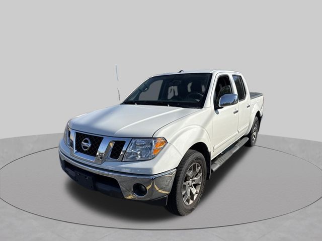 Glacier White 2019 Nissan Frontier Pickup Truck Four-Wheel Drive 5-Speed Automatic Overdrive