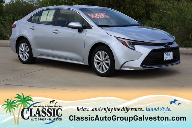2023 Toyota Corolla Hybrid XLE Silver at Emmons Autoplex