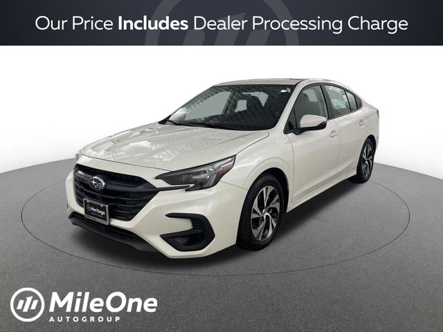 Crystal White Pearl 2025 Subaru Legacy Sedan All-Wheel Drive Continuously Variable Transmission
