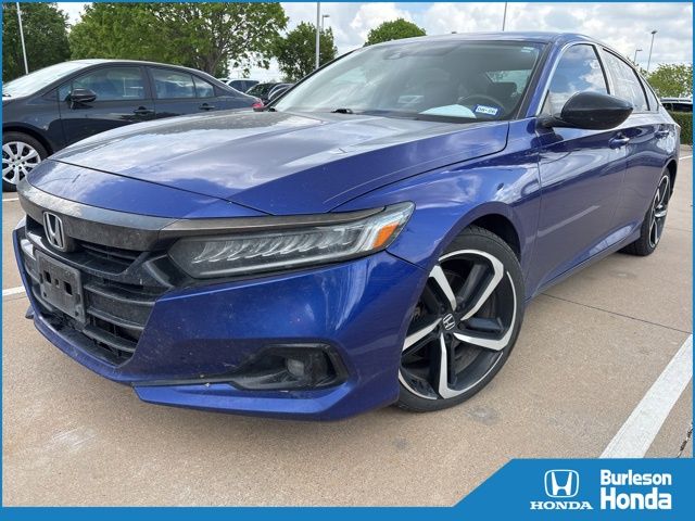 Still Night Pearl 2021 Honda Accord Sport Special Edition FWD Sedan Front-Wheel Drive Continuously Variable Transmission