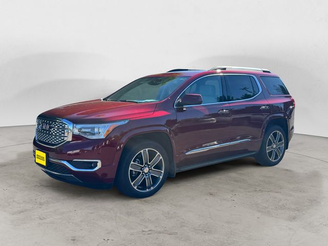 Crimson Red 2017 GMC Acadia SUV / Crossover Four-Wheel Drive 6-Speed Automatic