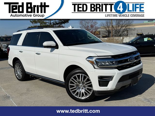 White Metallic 2022 Ford Expedition Limited 4WD SUV / Crossover Four-Wheel Drive Automatic