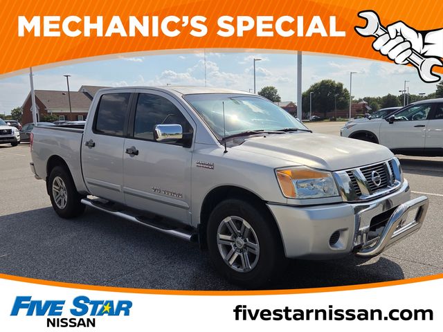 Radiant Silver 2009 Nissan Titan Pickup Truck 4X2 5-Speed Automatic