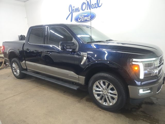 Antimatter Blue Metallic 2025 Ford F-150 Pickup Truck Four-Wheel Drive Automatic