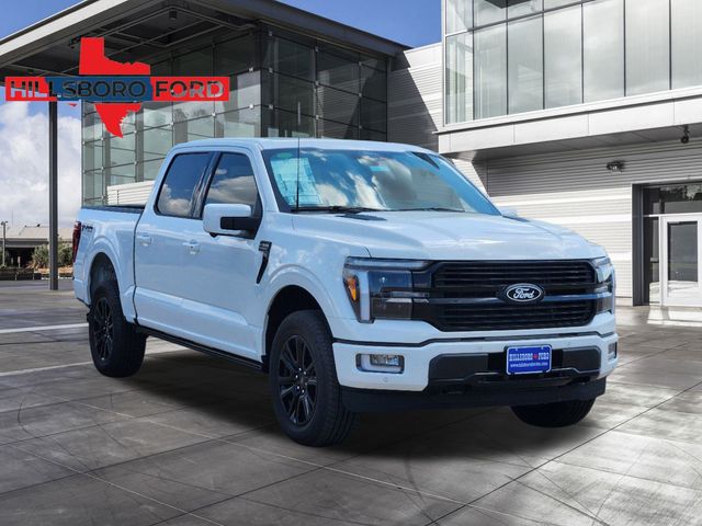 2024 Star White Metallic Tri-Coat Ford F-150 Platinum 4X4 Truck