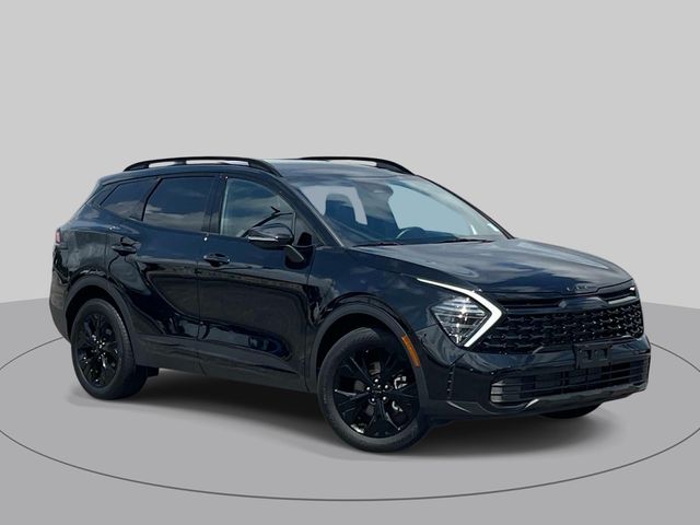 Ebony Black 2025 Kia Sportage SUV / Crossover All-Wheel Drive 8-Speed Automatic