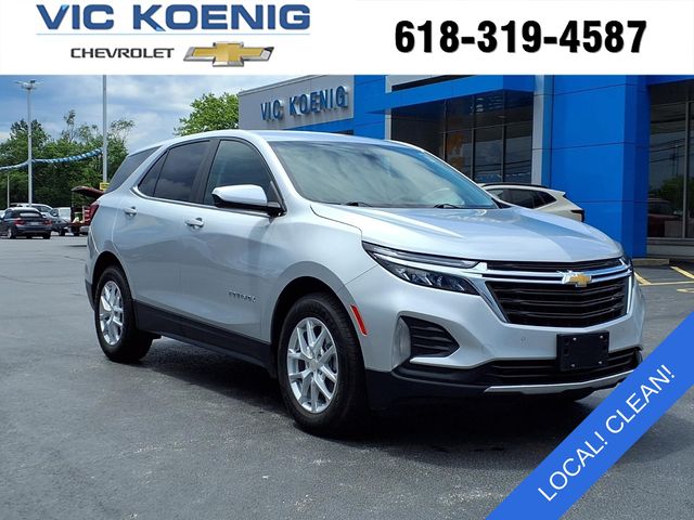 Silver Ice Metallic 2022 Chevrolet Equinox SUV / Crossover Front-Wheel Drive 6-Speed Automatic Overdrive