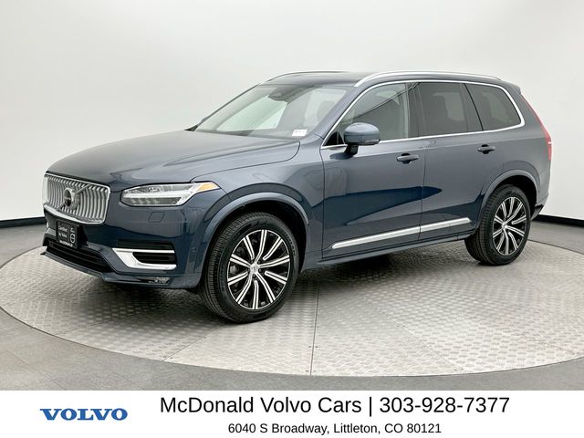 Denim Blue Metallic 2025 Volvo XC90 B6 Plus Bright Theme 7-Passenger AWD SUV / Crossover All-Wheel Drive Automatic