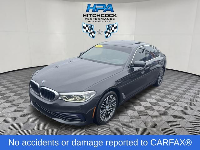 Gray (Dark Graphite Metallic) 2017 BMW 5 Series Sedan All-Wheel Drive 8-Speed Automatic
