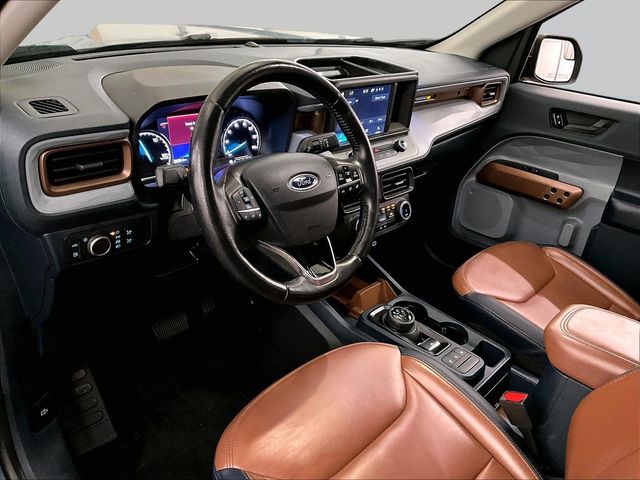 2022 Ford Maverick Lariat Blue at Grove City Ford