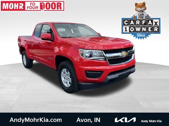 Red 2016 Chevrolet Colorado Pickup Truck Four-Wheel Drive 6-Speed Automatic
