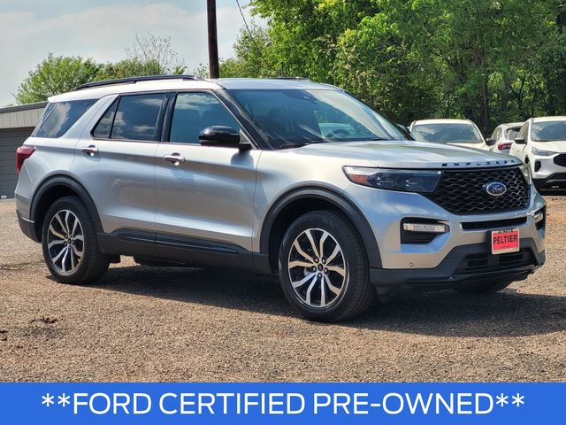 Silver Metallic 2020 Ford Explorer ST AWD SUV / Crossover All-Wheel Drive Automatic