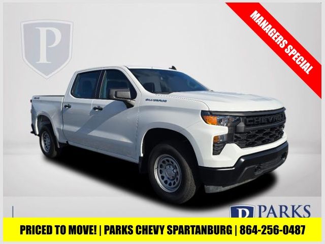 2024 Chevrolet Silverado 1500 Work Truck Crew Cab 4WD