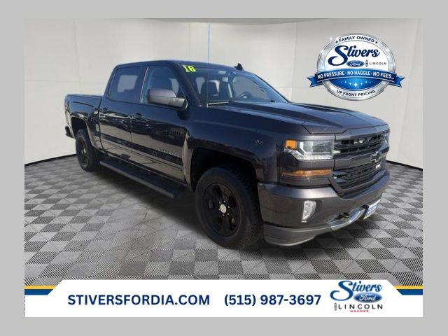 Gray (Tungsten Metallic) 2016 Chevrolet Silverado 1500 Pickup Truck Four-Wheel Drive 6-Speed Automatic Overdrive