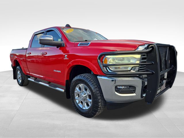 Flame Red Clearcoat 2021 RAM 2500 Pickup Truck Four-Wheel Drive 6-Speed Automatic