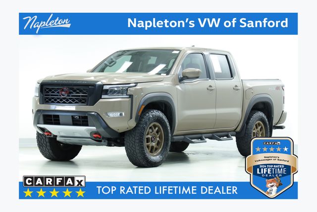 Baja Storm 2023 Nissan Frontier PRO-4X Crew Cab 4WD Pickup Truck Four-Wheel Drive 9-Speed Automatic