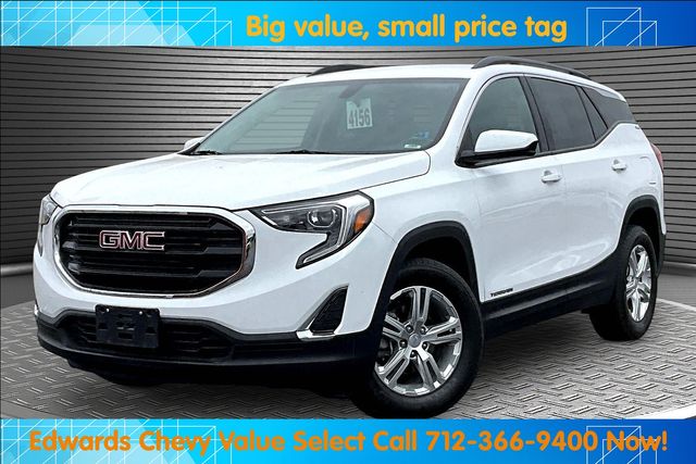 Summit White 2018 GMC Terrain SLE AWD SUV / Crossover Four-Wheel Drive 9-Speed Automatic