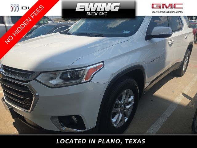 White (Iridescent Pearl Tricoat) 2021 Chevrolet Traverse SUV / Crossover Front-Wheel Drive 9-Speed Automatic