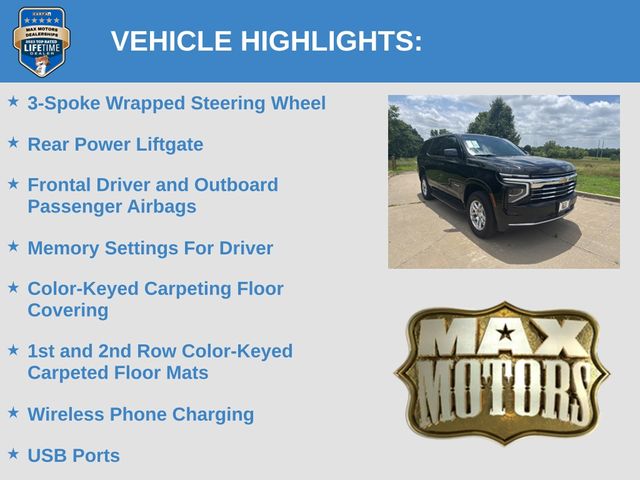 Used 2025 Chevrolet Tahoe SUV