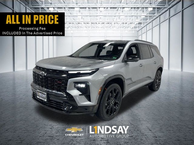 Sterling Gray Metallic 2024 Chevrolet Traverse RS AWD SUV / Crossover Four-Wheel Drive 8-Speed Automatic