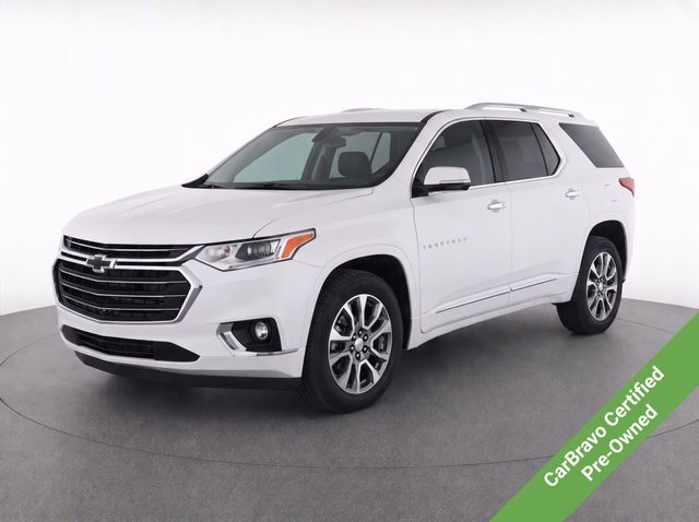 White (Iridescent Pearl Tricoat) 2020 Chevrolet Traverse SUV / Crossover Four-Wheel Drive 9-Speed Automatic