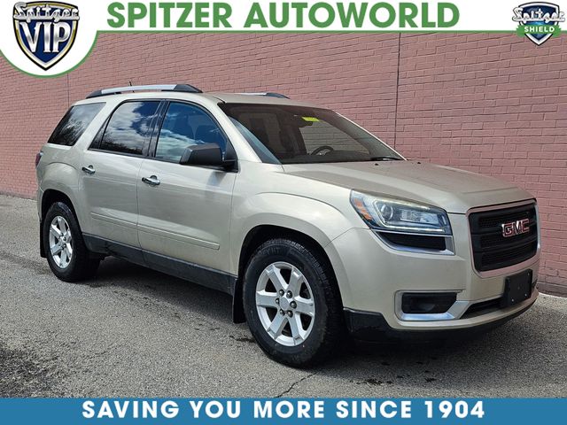 Champagne Silver Metallic 2015 GMC Acadia SLE-2 AWD SUV / Crossover All-Wheel Drive 6-Speed Automatic