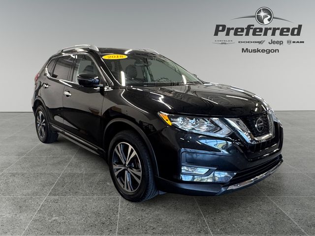 Gray (Magnetic Black) 2018 Nissan Rogue SUV / Crossover All-Wheel Drive Continuously Variable Transmission