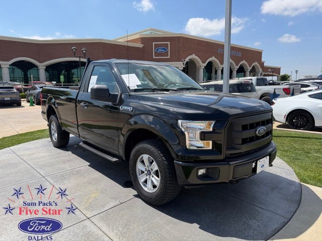 Shadow Black 2017 Ford F-150 XL 4WD Pickup Truck Four-Wheel Drive 6-Speed Automatic