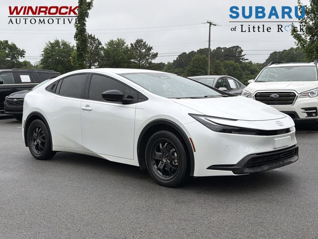 Pearl 2025 Toyota Prius LE FWD Hatchback Front-Wheel Drive Continuously Variable Transmission