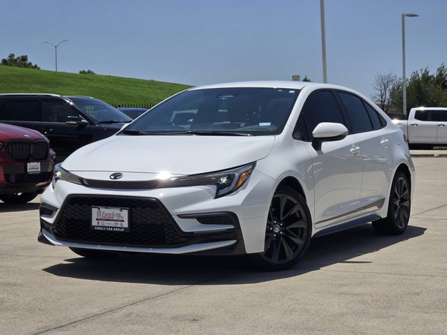 Jet Black 2026 Toyota Corolla Cross SUV / Crossover Front-Wheel Drive Continuously Variable Transmission
