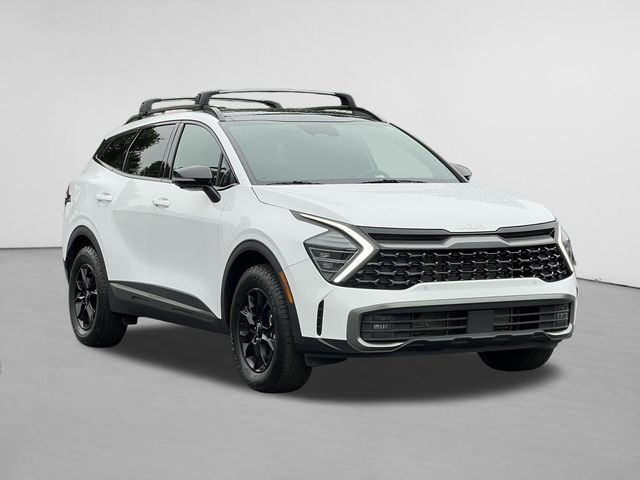 Glacial White Pearl 2024 Kia Sportage SUV / Crossover All-Wheel Drive 8-Speed Automatic