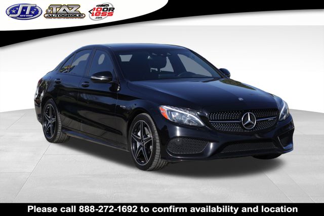 Black 2017 Mercedes-Benz C-Class AMG C 43 Sedan Sedan All-Wheel Drive 9-Speed Automatic