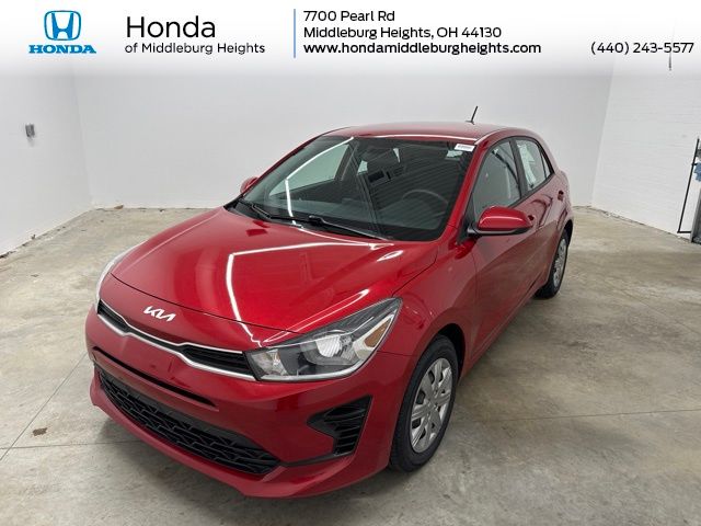 Currant Red 2023 Kia Rio5 Wagon Front-Wheel Drive Continuously Variable Transmission