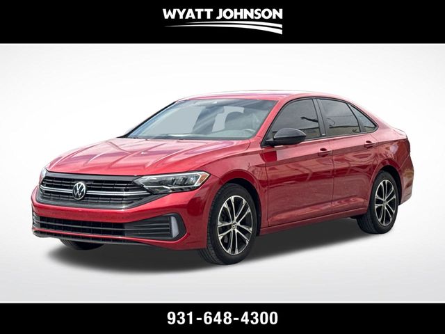 Red Metallic 2024 Volkswagen Jetta Sedan Front-Wheel Drive 8-Speed Automatic